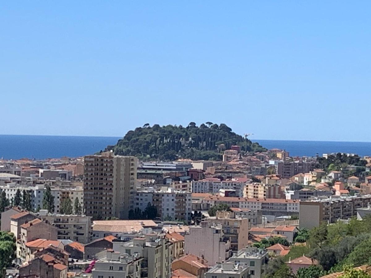 Appartement 02 Vue Panoramique -Wifi- Parking Prive -ニース エクステリア 写真